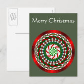 De kleuren van kerst Briefkaart (Voorkant / Achterkant)