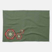 De kleuren van Kerst Handdoek (Horizontaal)