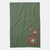 De kleuren van Kerst Handdoek (Verticaal)