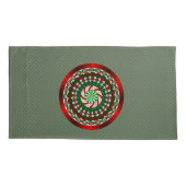 De kleuren van kerst Kussensloop (Achterkant)