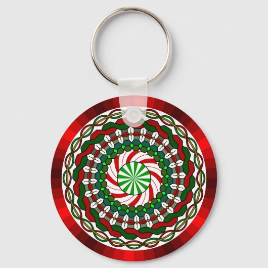 De Kleuren van Kerst Sleutelhanger (Voorkant)