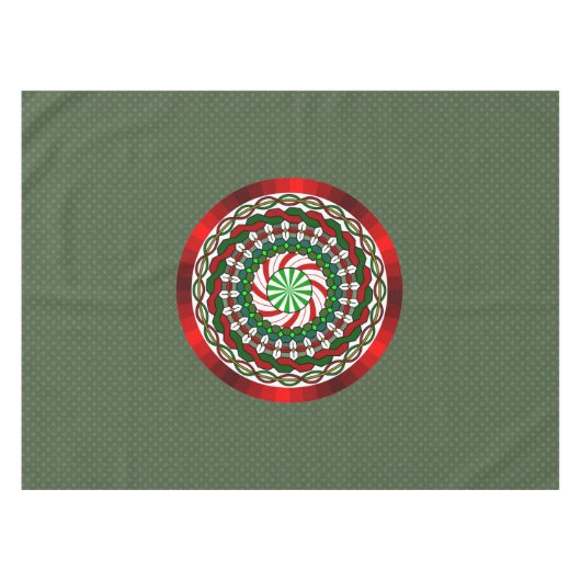 De kleuren van kerstcadeaubonen tafelkleed (Voorkant (Horizontaal))