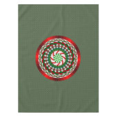 De kleuren van kerstcadeaubonen tafelkleed (Voorkant)