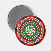 De kleuren van Kerstmagneet Magneet (Voorkant / Achterkant)
