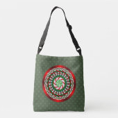De kleuren van Kerstmis All-Over-Print Tas (Achterkant)