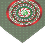 De kleuren van Kerstmis Tafelloper (Hoek)