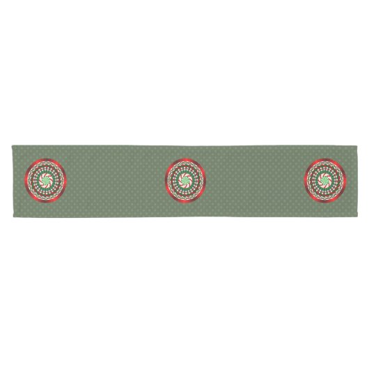 De kleuren van Kerstmis Tafelloper (Horizontaal)