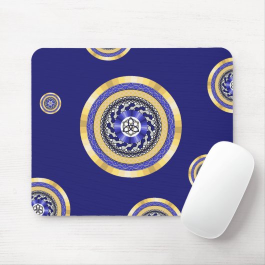 De kleuren van New Years Mousepad Muismat (Met muis)