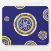 De kleuren van New Years Mousepad Muismat (Voorkant)