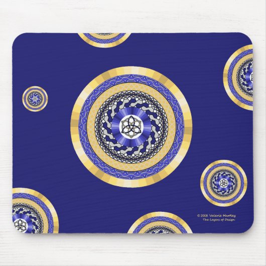 De kleuren van New Years Mousepad Muismat (Voorkant)