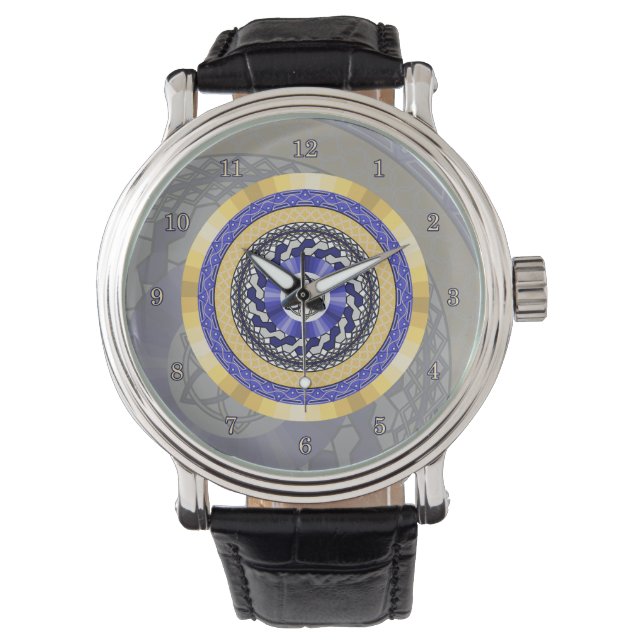 De kleuren van New Years Watch Horloge (Voorkant)
