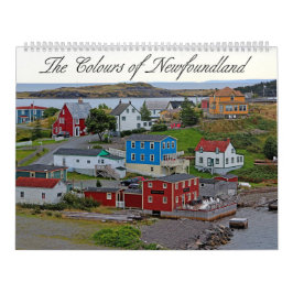 De kleuren van Newfoundland Kalender