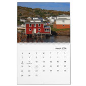 De kleuren van Newfoundland Kalender (Mar 2026)