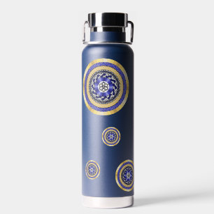 De kleuren van Nieuwjaar Waterfles