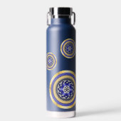 De kleuren van Nieuwjaar Waterfles (Voorkant)