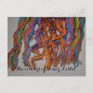 De kleuren van Oost-Timor Briefkaart