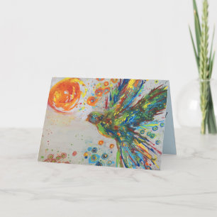 De kleuren van Peace II verjaardagskaarten Kaart