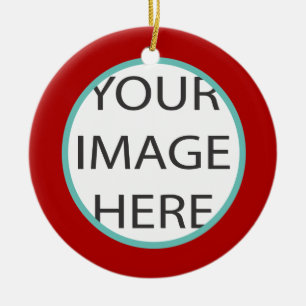 De kleuren van PixDezines DIY/fotolijsten/Kerstmis Keramisch Ornament