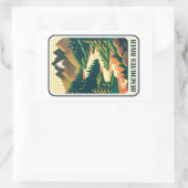 De kleuren van River Oregon Rechthoekige Sticker (Tas)