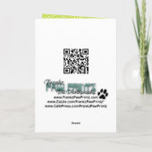 De Kleuren Verjaardag Gepersonaliseerde Photocard Kaart (Achterkant)