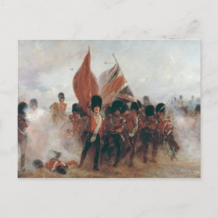 De kleuren: vooruitgang van de Schots-wachten Briefkaart