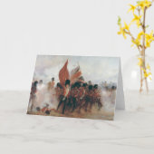 De kleuren: Vooruitgang van de Schots-wachten Kaart (Gele Bloem)