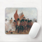 De kleuren: Vooruitgang van de Schots-wachten Muismat (Met muis)