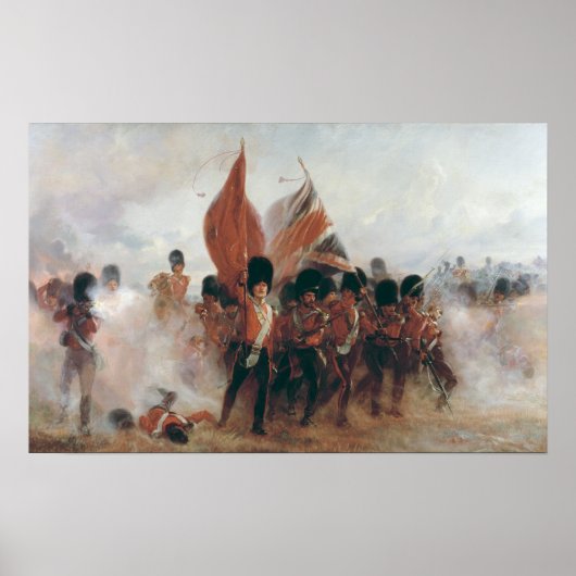 De kleuren: vooruitgang van de Schots-wachten Poster (Voorkant)