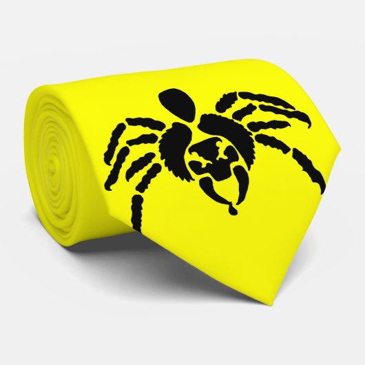 De kleurenspin wijzigen stropdas (Opgerold)