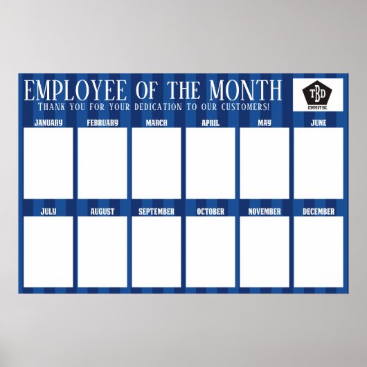 De kleurenstripes van de douane werknemer van de m poster (Voorkant)