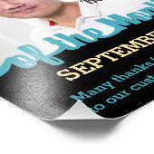 De kleurenwerknemer van de douane van de maandelij foto afdruk (Hoek)