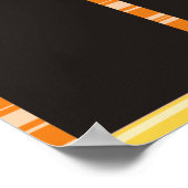 De kleurenwerknemer van de douane van de vertoning poster (Hoek)