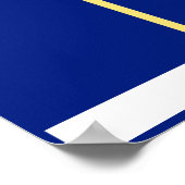 De kleurenwerknemer van de douane van de vertoning poster (Hoek)