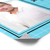 De kleurenwerknemer van de douane van het maandcer poster (Hoek)