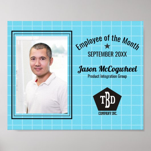 De kleurenwerknemer van de douane van het maandcer poster (Voorkant)