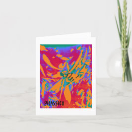 De kleurrijke Abstracte Kaart van de Nota van de