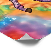 De kleurrijke Appaloosa eenhoorn Poster (Hoek)