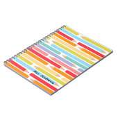 De kleurrijke Appreciatie van de Leraar van de Notitieboek (Linkerzijde)