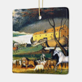 De kleurrijke ark van Noach Keramisch Ornament (Links)