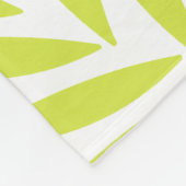 De kleurrijke bladeren fleece deken (Hoek)