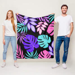 De Kleurrijke Bladeren Fleece Deken