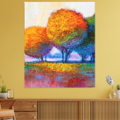 De kleurrijke Collectie Wall Art Canvas Afdruk (Insitu (Woonkamer))