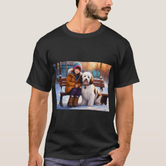 De kleurrijke essentie van Krishna T-shirt