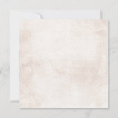 De kleurrijke Floral legant sparen de Datum Aankondiging (Achterkant)