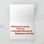 De kleurrijke Foto van de Pitten van de Maïs Kaart (Binnen)