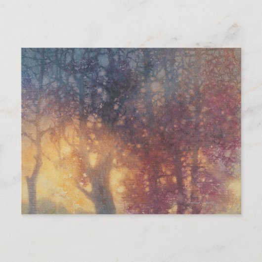 De kleurrijke Herfst Briefkaart (Voorkant)