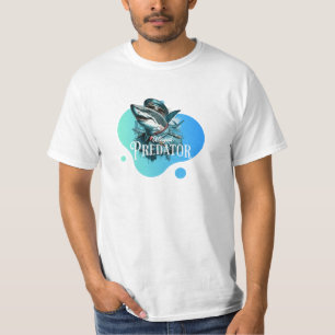 De kleurrijke illustratie scharnierende roofdier T T-shirt