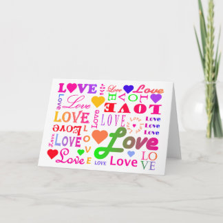 De kleurrijke Kaart van de Liefde