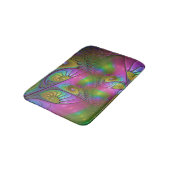 De Kleurrijke Lichtgevende Trippy Abstracte Fracta Badmat (Gekanteld)