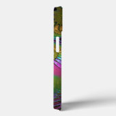 De Kleurrijke Lichtgevende Trippy Abstracte Fracta Case-Mate iPhone Case (Achterkant / Rechts)